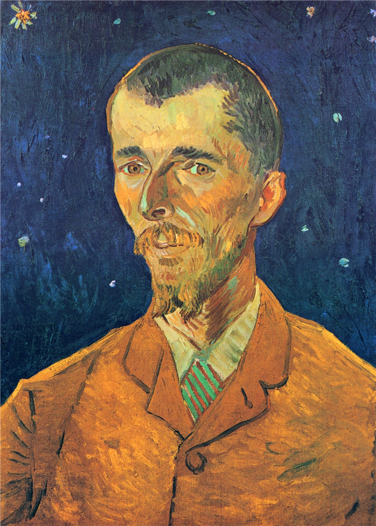 Portrait Of Eugene Boch Van Gogh Oil Painting